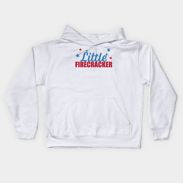 Little Firecracker Kids Hoodie by Just for Shirts and Grins